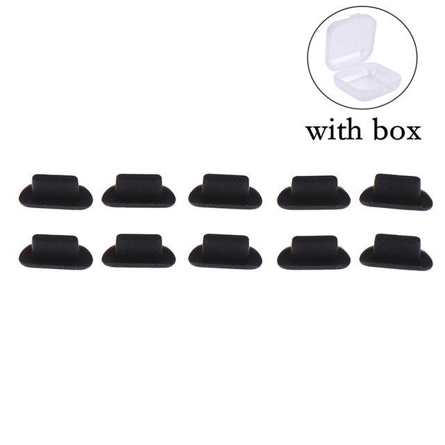 Plug for Apple IPhone Mobile Phone Silicone Dustproof Plugs Phone Charger Port Protectors with Free Box For IPhone 13 12Pro