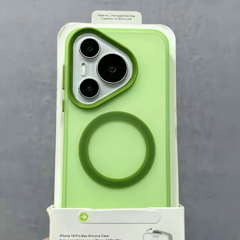 Vibrant Candy Color Matte Wireless Charging Phone Case Cover