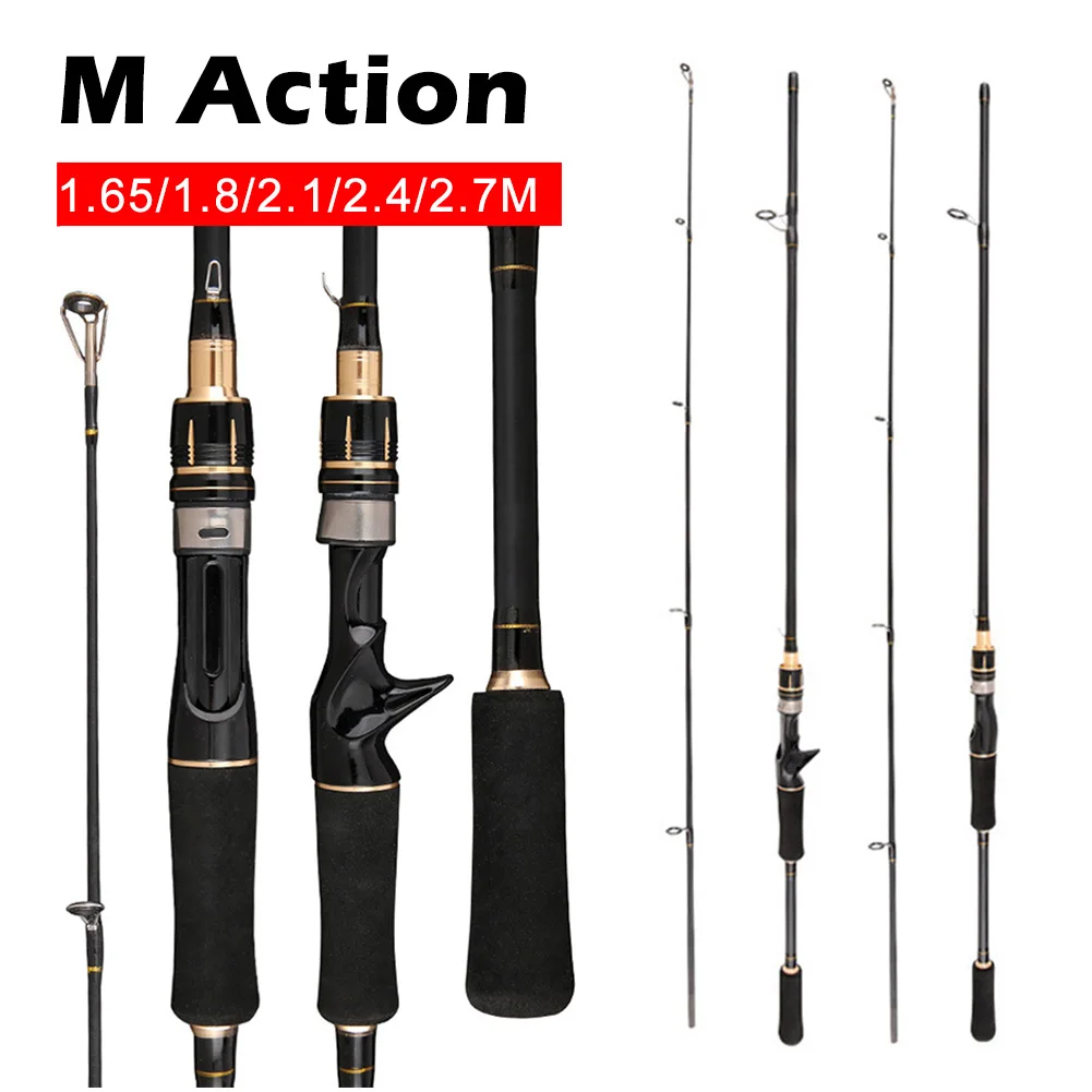 M Power 1.65m 1.8m Lure Weight 10-30 Carp Fishing Rod Spinning Casting Rod