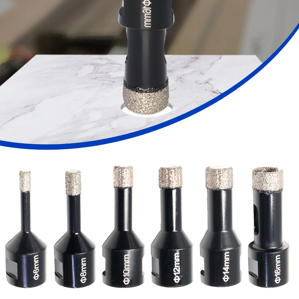 6-16mm M14 Hole Opener Diamond Drill Bit Tile Marble Concrete Drill For Grinder Metal Alloy Iron Cutting Drilling Power Tools 1pc 6 16mm m14 brazed diamond drill bits hole saw opener cutter tile marble concrete drilling for grinder power tools accessory