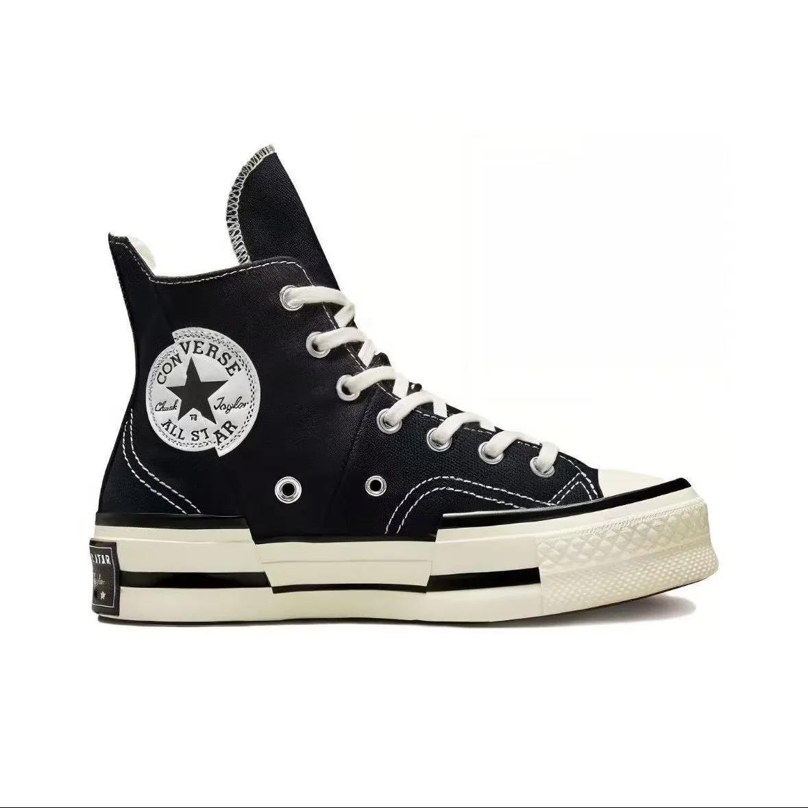 Description Picture 4 of itemConverse Chuck 70 Plus Chuck Taylor Men and Women High Casual Shoes Skateboard Sneakers Canvas Shoes Light Blue