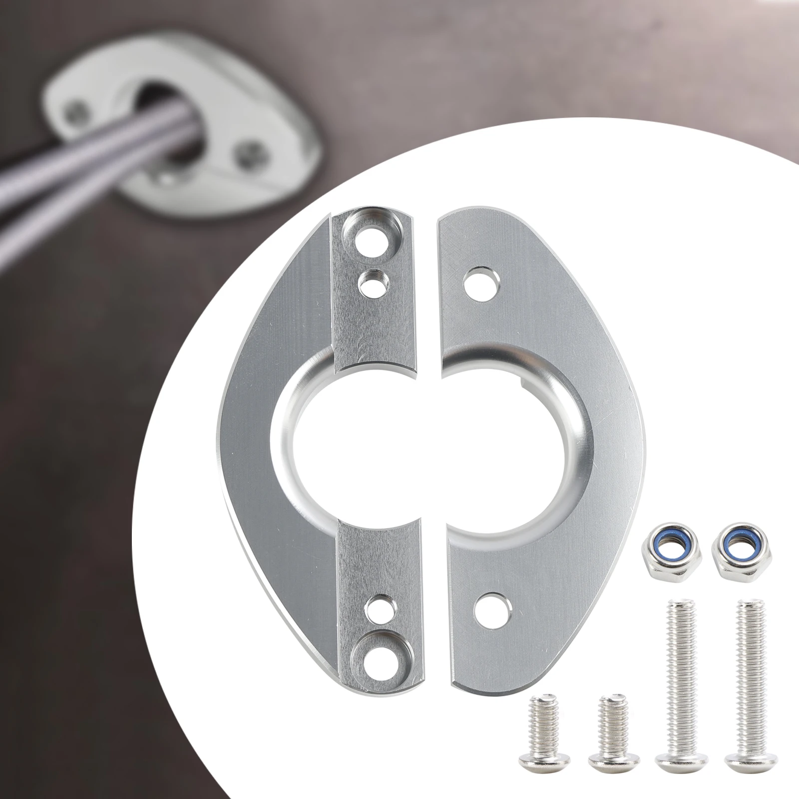 Artudatech 1.25 אלומיניום Firewall Pass Through לחיבור חוטים - מסיר Grommet