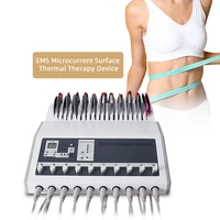 Stimulateur musculaire EMS Tens, Machine d'électrotimulation, vagues russes, masseur électrique pour soulager la douleur au dos 1