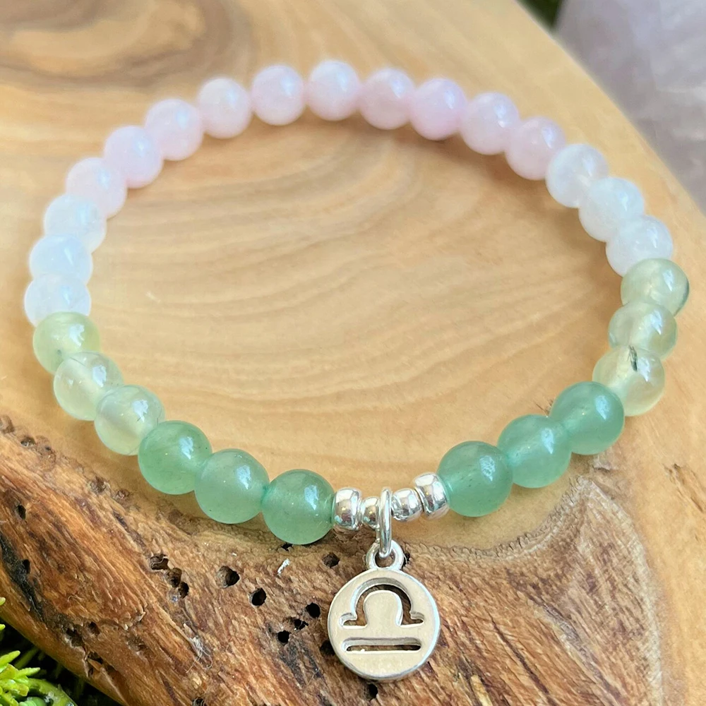 Ruberthen MM Madagascar Rose Quartz Green Aventurine