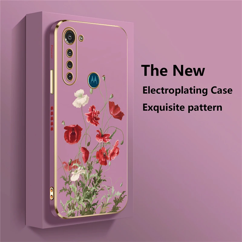 Durable Silicone Shockproof Power Flower Phone Case