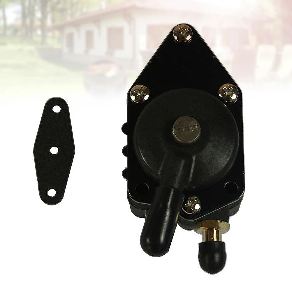 

Professional Fuel Pump Outboard Replaces Fuel Pump with Gasket for Outboard Motors Black
