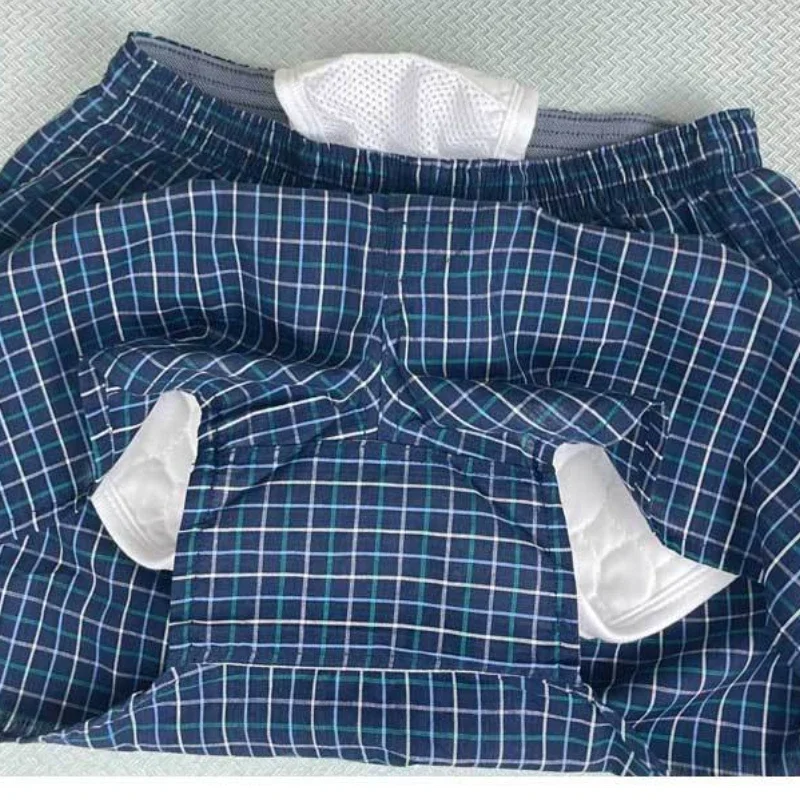 Intimo per pannolini per anziani Puro cotone Lavabile Traspirante Incontinenza maschile Pazienti postoperatori Pantaloni da allattamento a prova di perdite - immagine 5