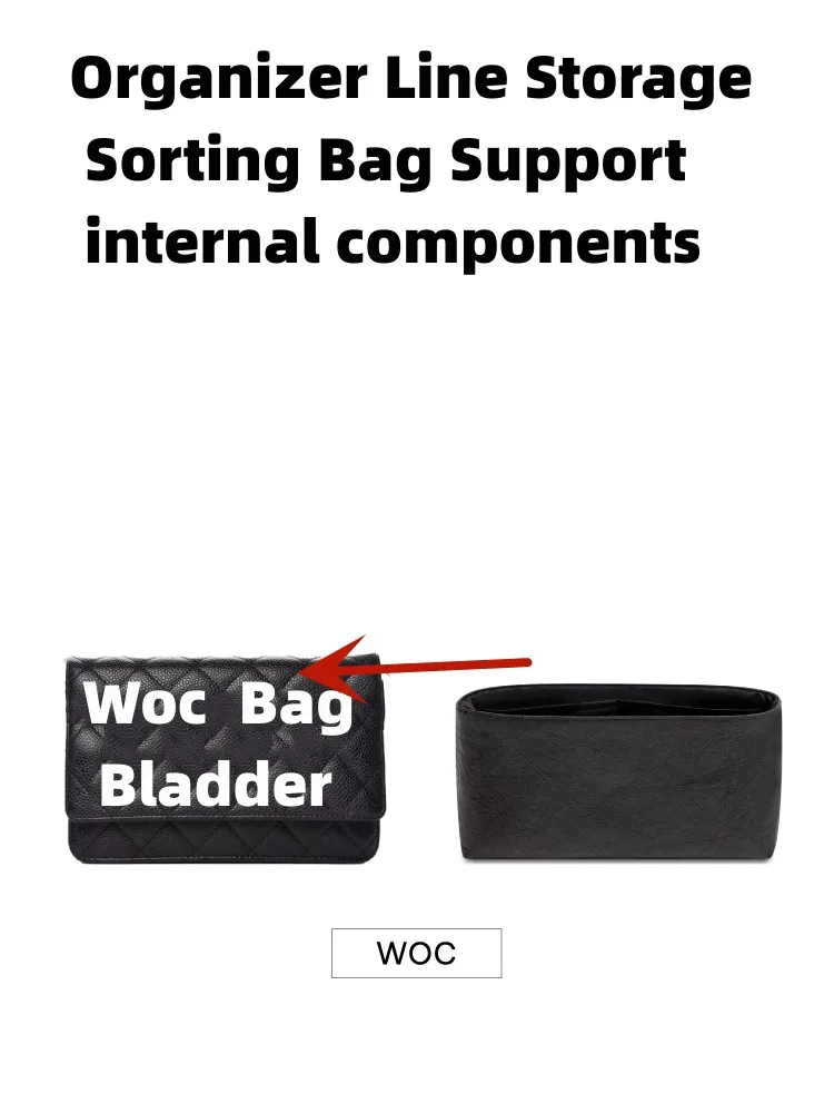 Woc lining with lightweight waterproof lining Bag Organizer Line Storage Sorting Bag Support internal Luxury Bags Storage