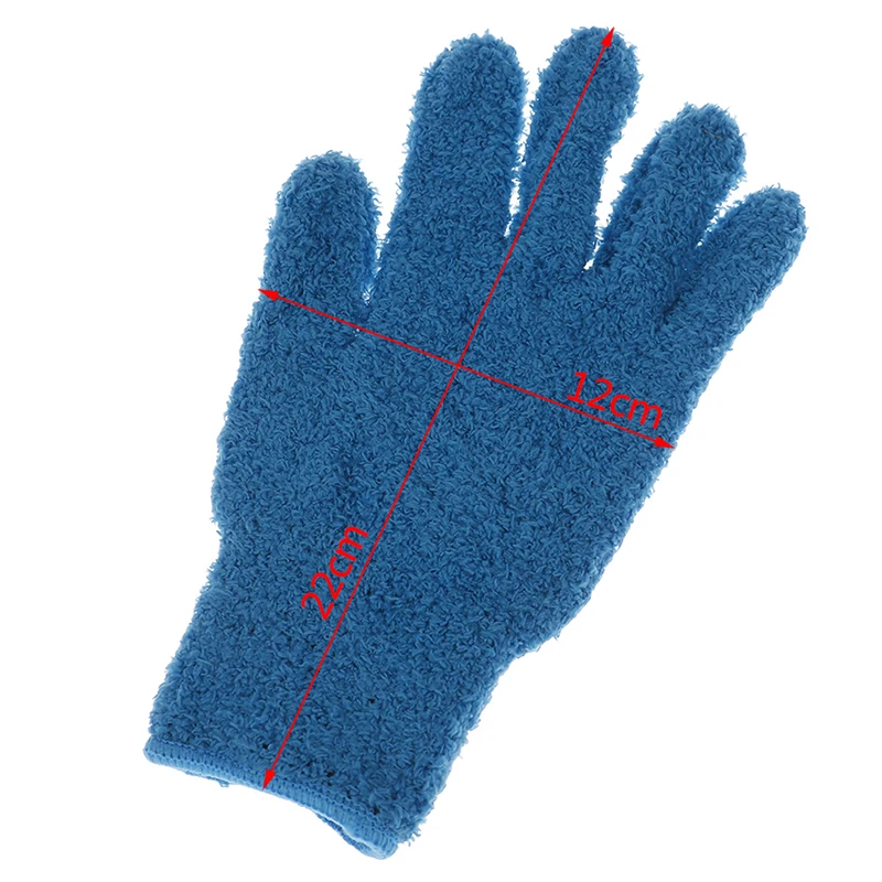 Microfiber Dusting Cleaning Glove Mitt Cars Windows Dust Remover Tool Reusable Cleaning Glove 1pc