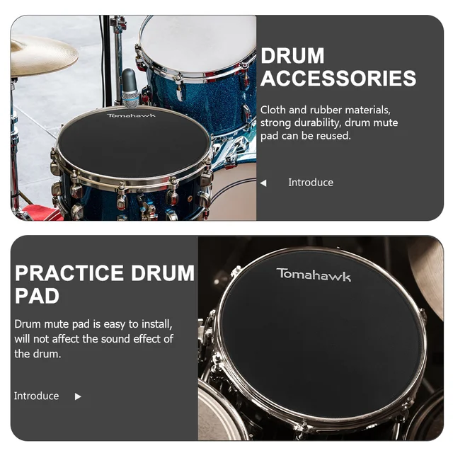 drum practice pad set