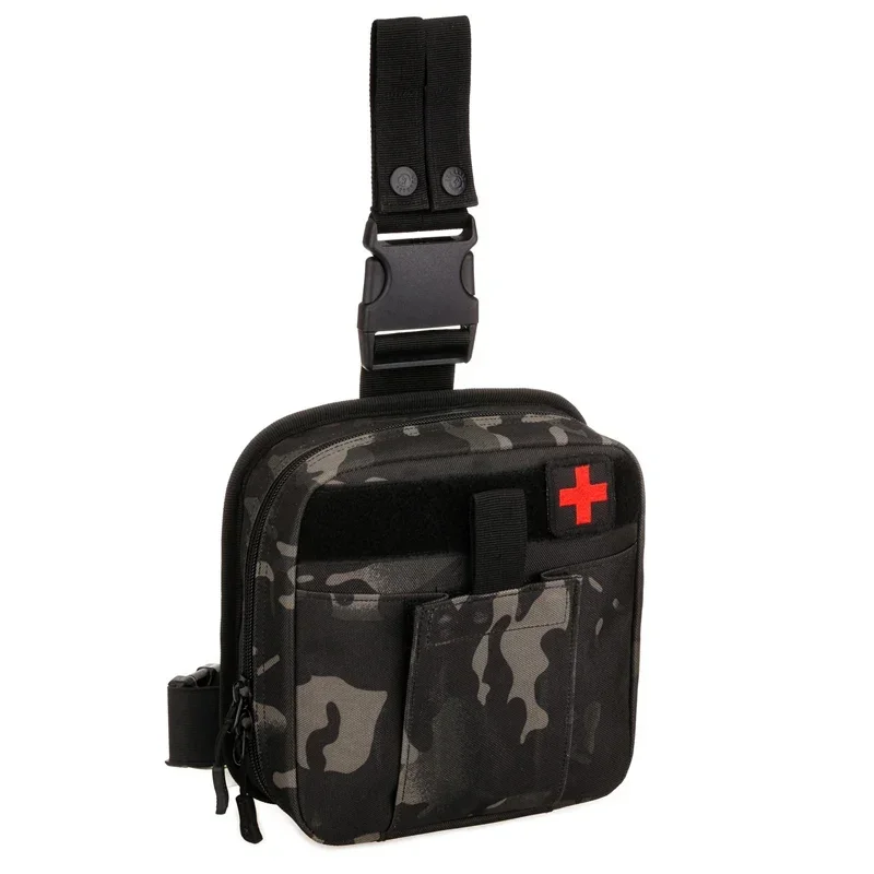 Nylon Fanny Pack Waist Bag for Men with First Aid Molle