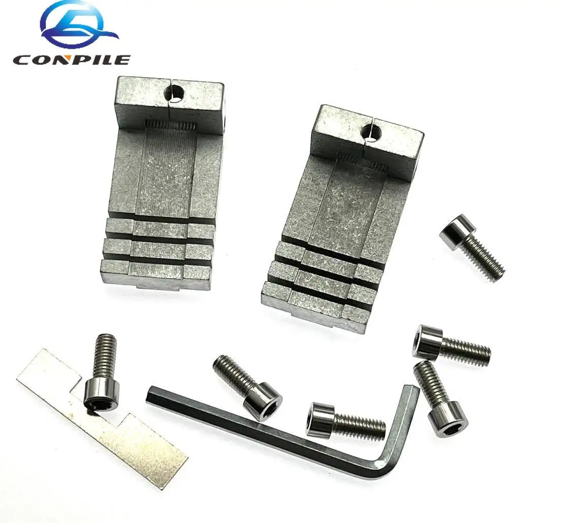 

multi-function auxiliary fixtures Blade locks External milling slots Internal Perforating for car key cut machine locksmith tool