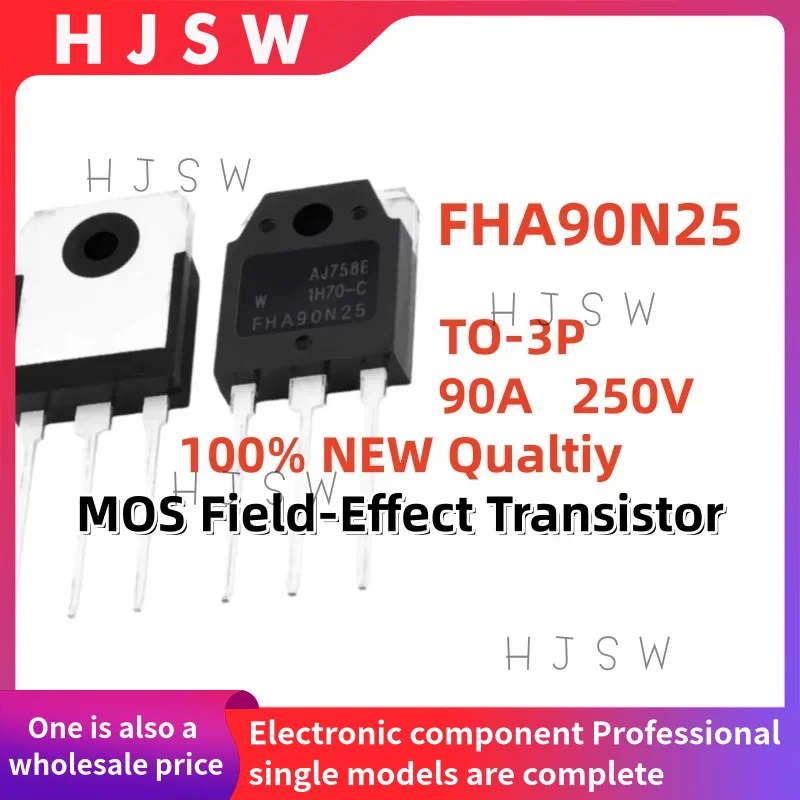 High Quality 90A 250V MOS Field-Effect Transistor Pack - TO-3P Package (5/10/20 PCS)