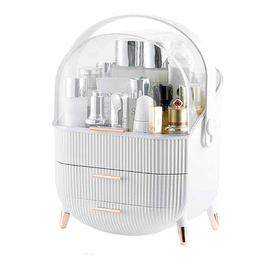 Dustproof Makeup Organizer with Drawers: 3 - 5 Days Free Delivery Only UK