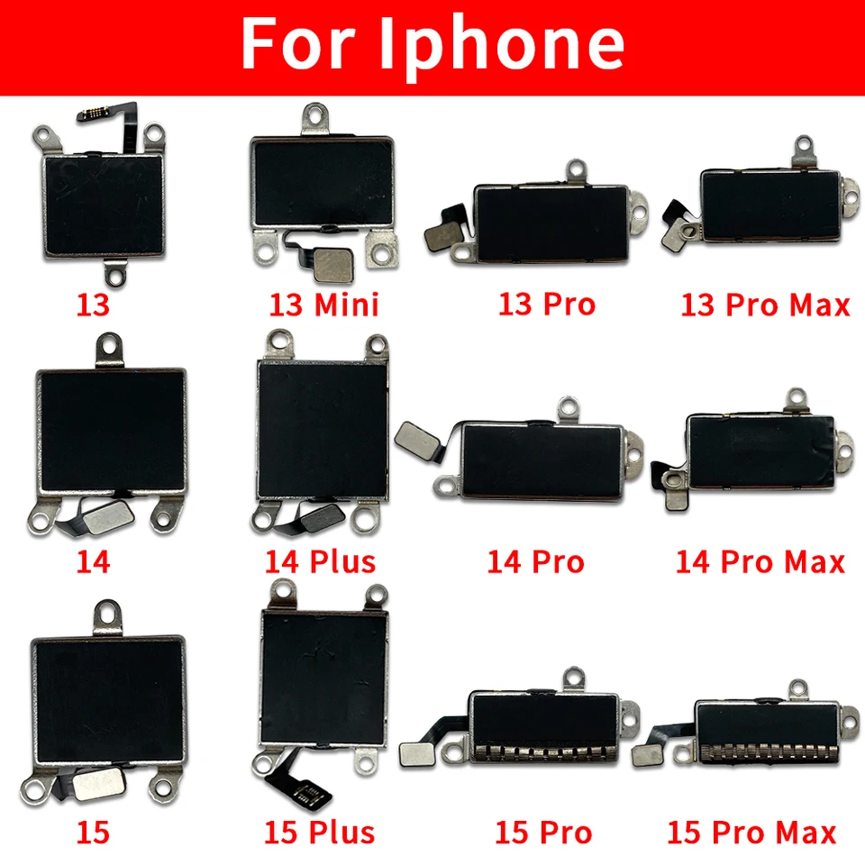 NEW Vibrate Motor Taptic Engine Flex Cable For IPhone 16 15 14 13 Pro Max  15 Plus 13 mini Vibrator Module Replacement - AliExpress 509
