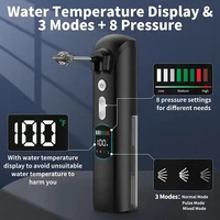 New Arrivals Waterproof 3 Modes Ear Wax Removal Kit 2000mAh Battery Capacity LCD Electric Ear Cleaner with 250ml Water Tank 1