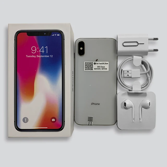 1495-afdfb4.jpg IPhone X Original débloqué, téléphone portable, 3 go de RAM, 64 go/256 go de ROM