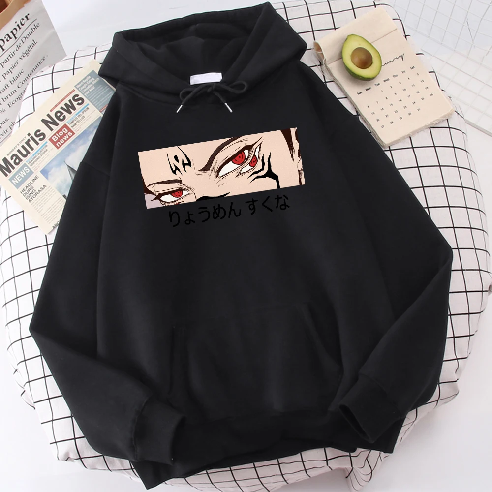 

Худи мужское мягкое с круглым вырезом и карманами, в стиле аниме