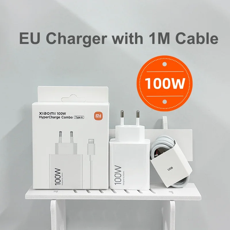 ตัวเลือกสินค้า อะแดปเตอร์ชาร์จเร็ว 100W แท้ Xiaomi พร้อมสาย Type-C
