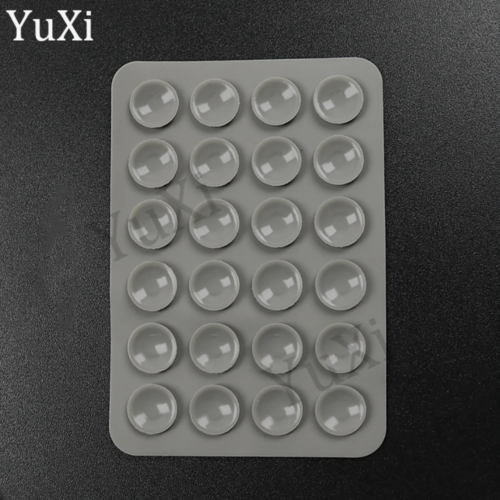 Suction Cup Silicone Phone Stand - Anti-Slip Rubber Pad Pack