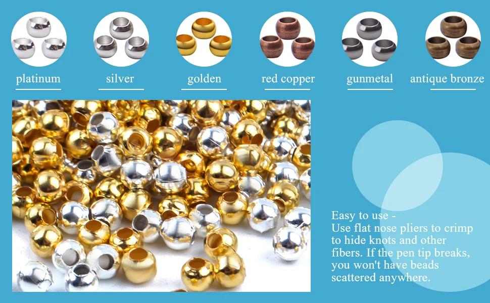Crimp Beads 3mm