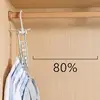 Drying Rack Clothes Hanger Foldable Clothes Drying Rack Hangers Portable Clothes Rack Travel Hanger For Bathroom Bedroom Dorm 2