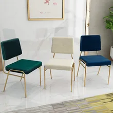 

Bedroom Modern Chairs Reception Office Living Room Kitchen Chair Relaxing Golden Luxury Restaurant Meubles Home Garden OA50DC