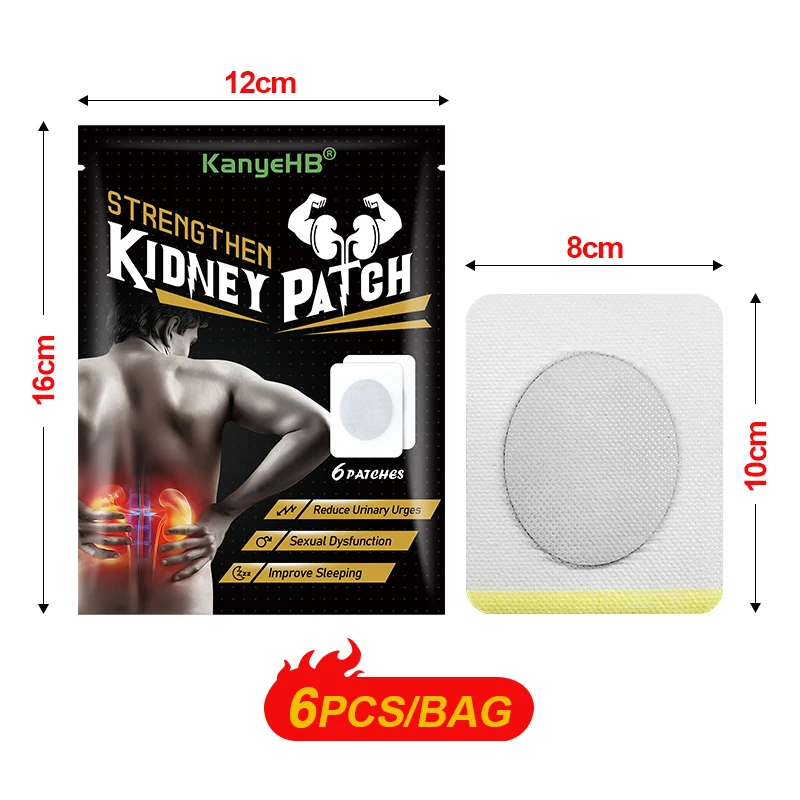 18pcs=3bags Men's Strong Kidney Patch Extend Sex Time Penis Harder & Durable Enhance Your Confidence Male Delayed Patches A1816