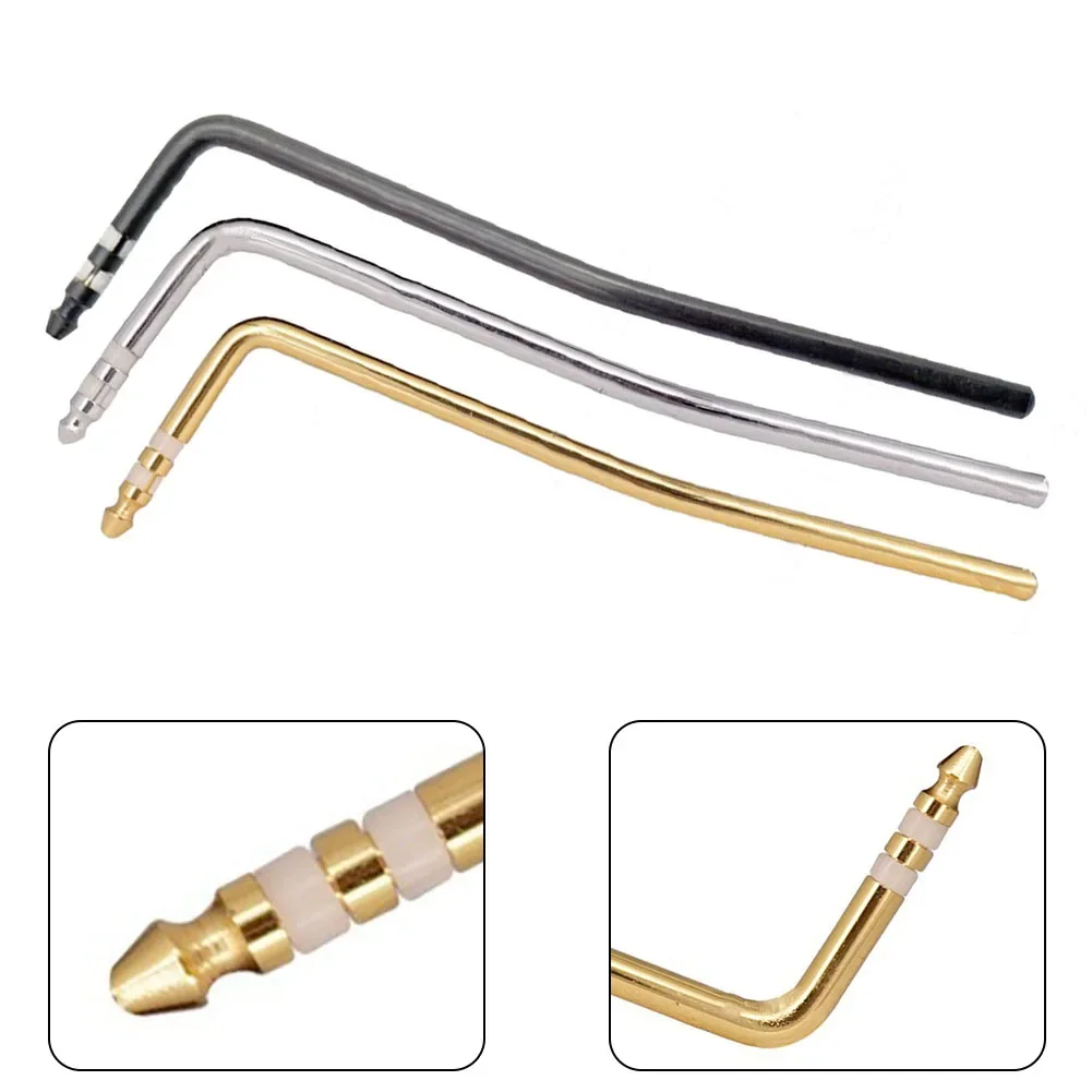 Arme Whammy Bar Gitarre Tremolo Arme Gold Gold Silber 1 Stück Schraube in E-Gitarre Tremolo 6mm Arme Whammy Bar Gewinde 3 Farbe – Detail 2