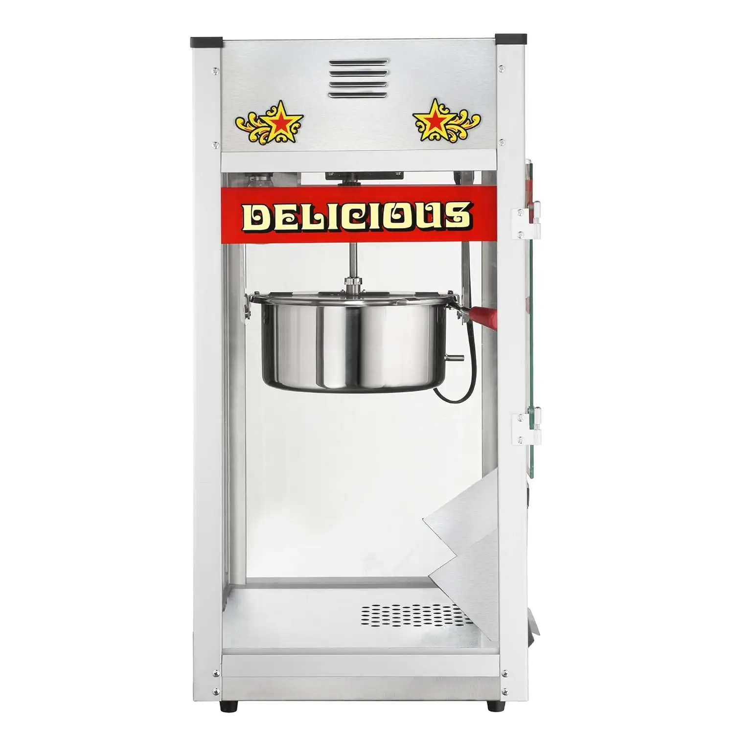 Popcorn Machine - 12oz Stainless-Steel Kettle, Reject Kernel Tray, Warming Light, and Accessories by Great Northern Pop 5