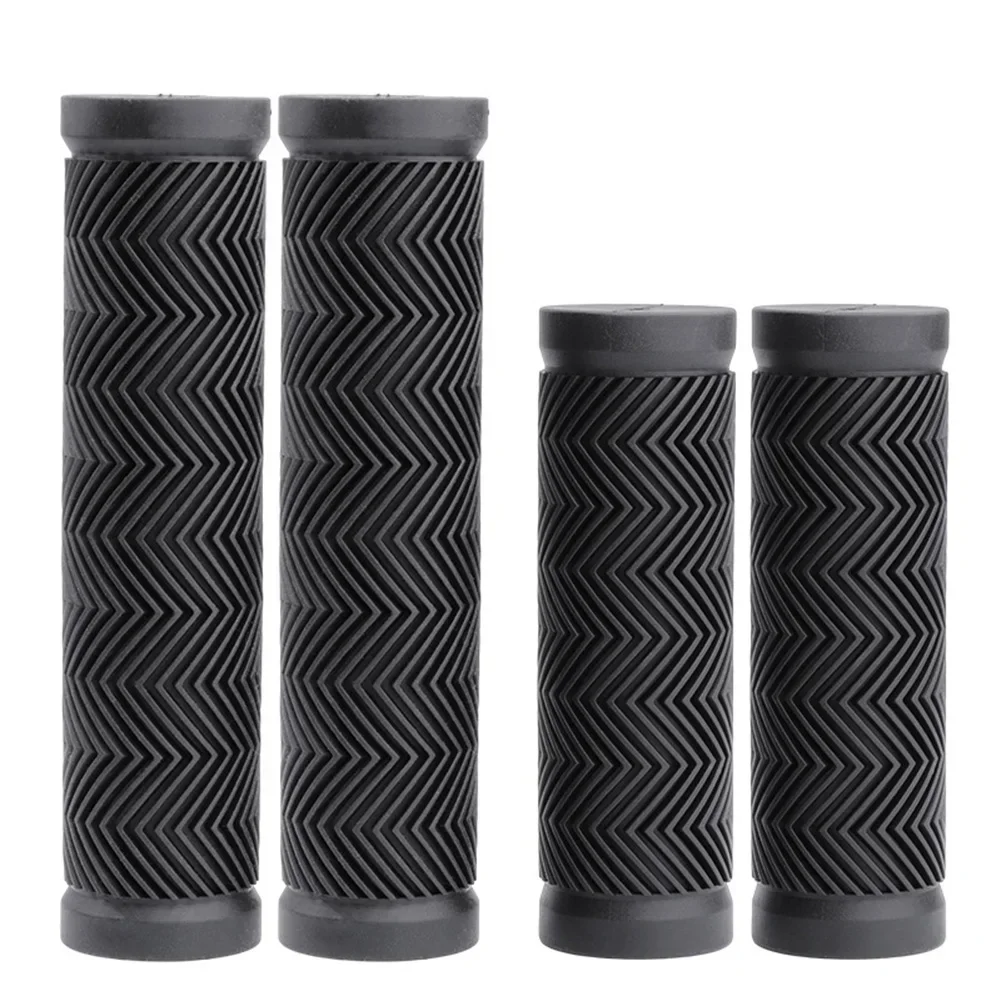 Bicycle Handlebar Grips Anti-skid Bike Handle Bar Grips Rubber Covers MTB Mountain Bike Bicycle Scooter Accessories Long/short