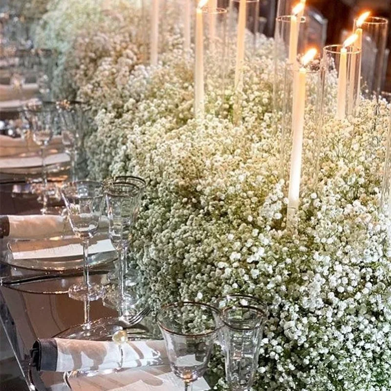 Dried Flowers Babys Breath Flowers Bouquet Natural Real Gypsophila Branches  for Wedding Wreath Floral, Boho Decor,Dry Flowers - AliExpress