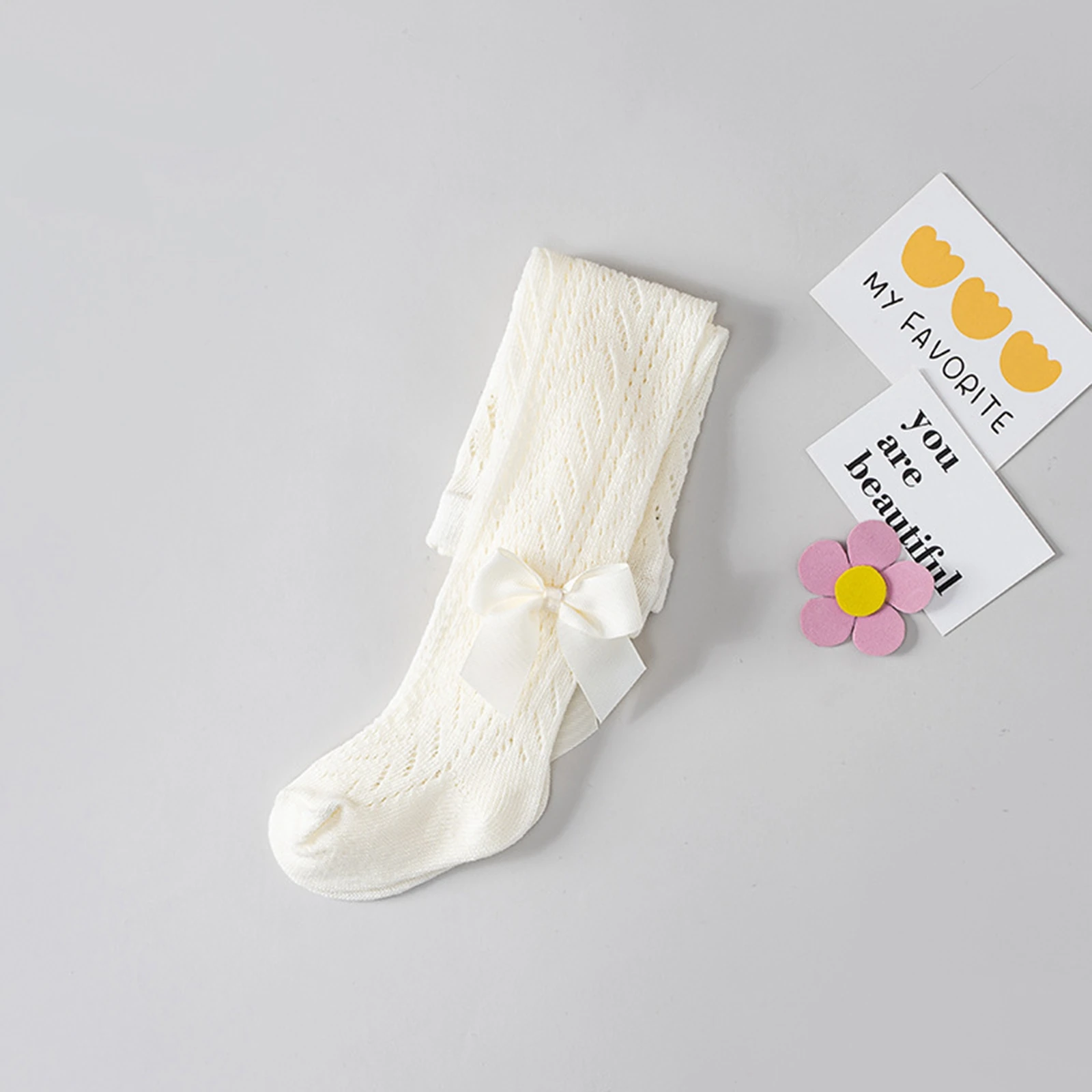 BeQeuewll Baby Girls Fall Tights Cable Knit Seamless Leggings with Bow Toddler Girl Cotton Pantyhose For 0-4 Years kids pantyhose,toddler tights,kids leggings