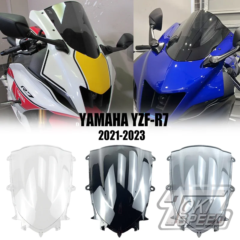 Windscreens R7 Fits For Yamaha R7 21-23 Windshield YZF R7 2021 2022 2023 YZF-R7 ...