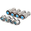5/20PCS XS8 XS9 XS10 XS12 Aviation push-pull connector quick connector Gold plated contact Male and Female plug 2 3 4 5 6 7PIN 5