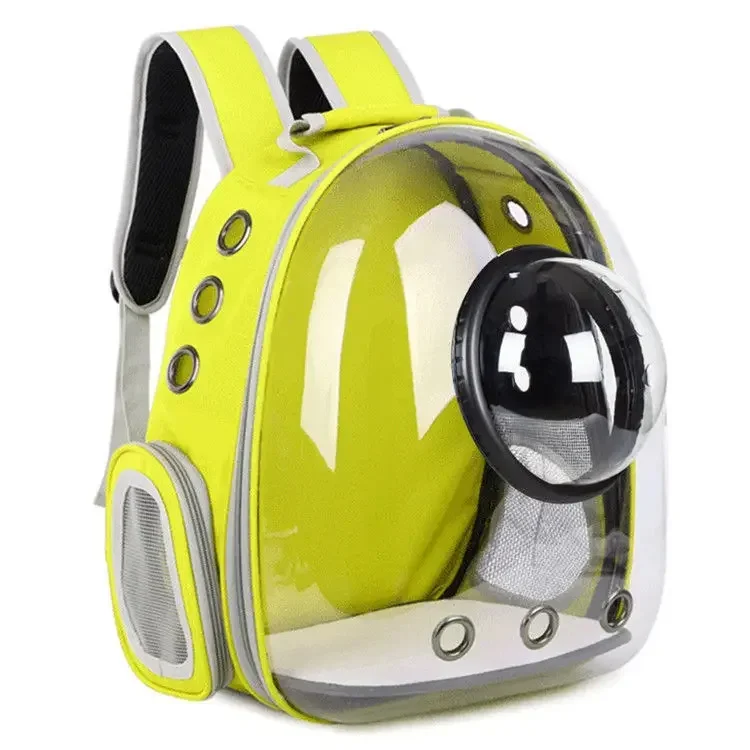 Pet cat carrier Backpack Mesh camouflage outdoor travel product Breathable shoulder handling bag puppy cat