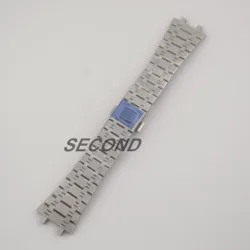 Rose Gold Black PVD Stainless Steel Watch Case with Sapphire Glass - 41mm Waterproof Design - No logo (Silver only strap)