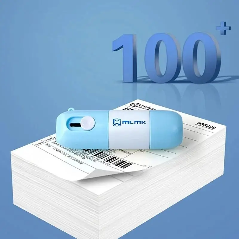 Thermal Paper Easer Mail Opener 2 in 1 Correction Fluid Knife Anti Peep Identity Information Privacy Protector Eraser