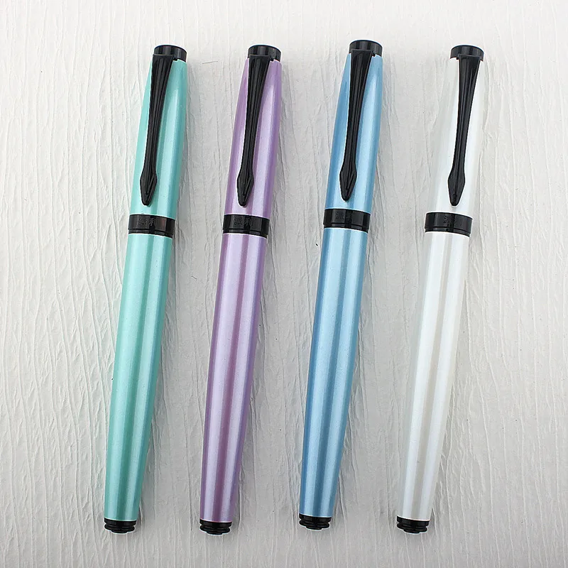 

Luxury color 110 Fountain Pen Extra Fine Nib Classic Design with Converter and Metal Pen Stationery School supplies