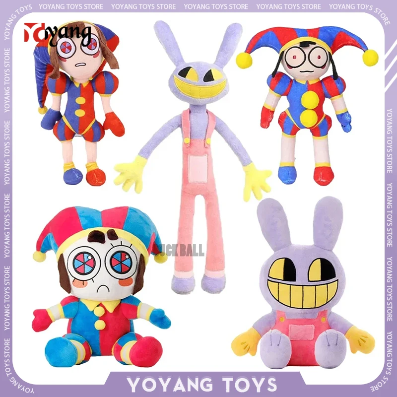 The Amazing Digital Circus Peluche Digital Circus Toy Jax Pomni Peluche Circus Digital Peluche Cute Doll Toys Regalo Di Natale