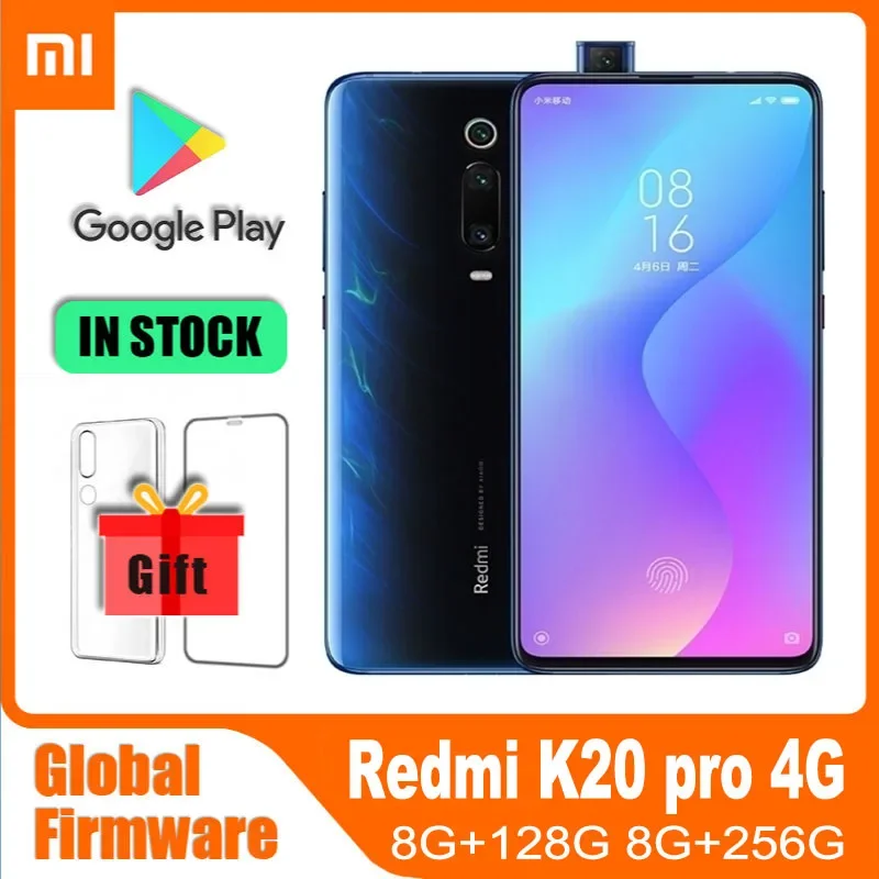 

Global rom Xiaomi Redmi K20 pro/9T pro celular smartphone Qualcomm Snapdragon 855 6.39inchs 48MP 20MP 2340x1080 Android