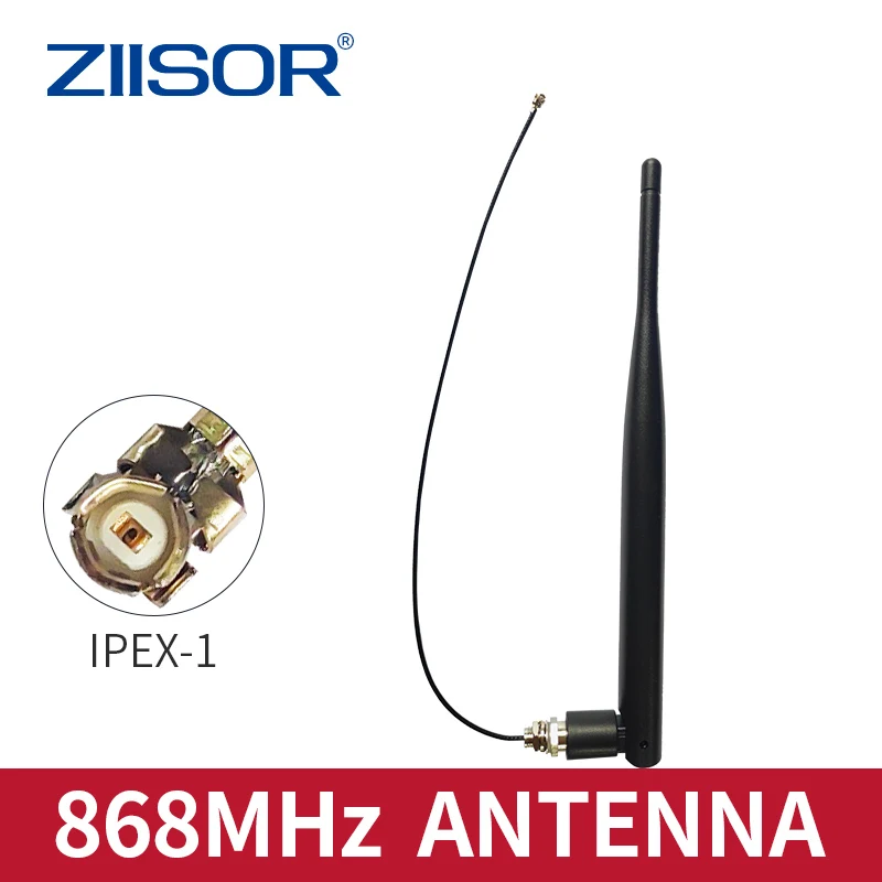 LoRa 868MHz Antenna Integrated IPEX for 868 MHz Antennas with Cable IPX for LoRaWAN Module Motherboard 20cm for EU868 MHz 7 in 1 online monitoring datalogger lora lorawan rs485 soil moisture temp ec salinity npk sensor