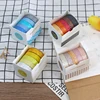 Glitter Washi Tape Journal Supplies 5Rolls Basic Masking Tape Scrapbooking Stationery Album Washitape Decorative Adhesive Tape 6