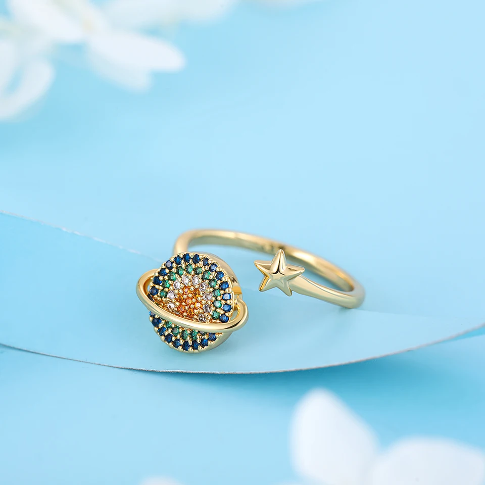 Anillos De Girasol Para Ansiedad, Estrés, Plata De Ley 925, Anillo Giratorio De Flores, Regalo De