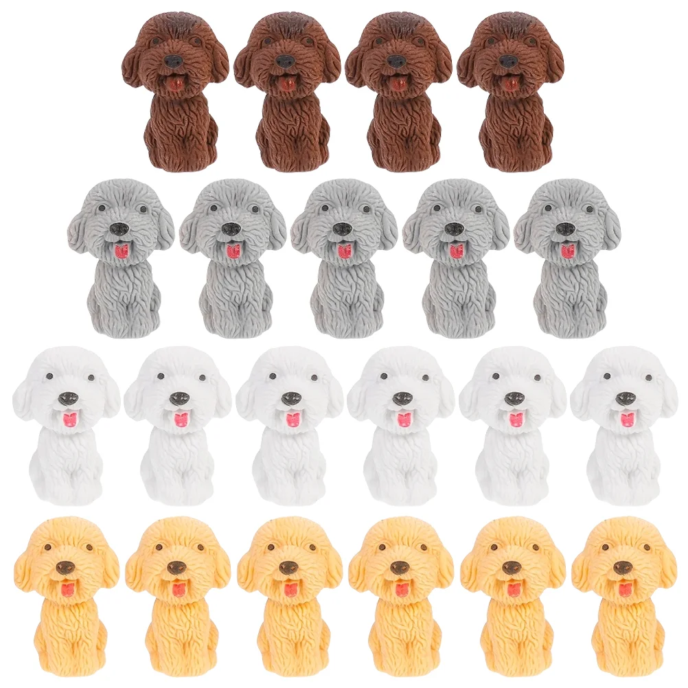 

Puppy Eraser Party Favors for Kids 8-12 Kawaii Erasers Desk Pets Classroom Prizes in Bulk School Valentine Toy