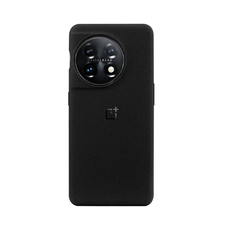 Oneplus 11 Case Oneplus Protective Cover Sandstone Black Anti-drop and dust-proof For 11