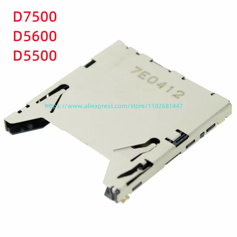 Nuovo Per Nikon D7500 D5500 D5600 Sd Memory Card Slot Reader Assembly Camera Ricambio Di Ricambio