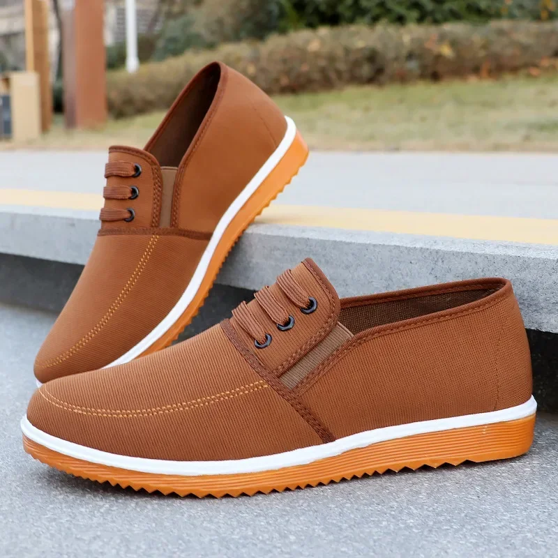 Flat Bottomed Work Canvas Men's Shoes, Trendy and Fashionable, Hiking, Sports, Comfortable and Breathable, Casual and Fun Shoes 6