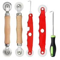 Screen Installation Tools Wooden/Plastic Handle For Household Screen Door Installation Hand Crank Roller Home Tools 1