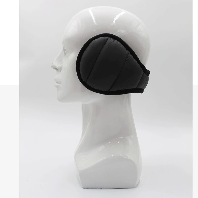Winter Men's Earmuffs Ear-Protecting Plush Windproof Waterproof Ear Cups Foldable Cold-Proof Warm